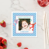 エルモアンドアビー誕生日 スタンダードカクテルナプキン (インサイチュ)