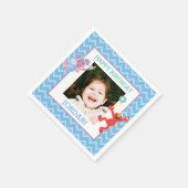 エルモアンドアビー誕生日 スタンダードカクテルナプキン (角)