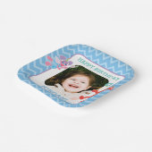 エルモアンドアビー誕生日 ペーパープレート (傾斜あり)