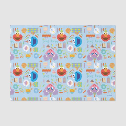 エルモアンドアビー誕生日 薄葉紙 (正面)