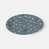 エルモウッドランドエクスプローラーパターン ペーパープレート (アングル)