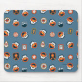 エルモウッドランドエクスプローラーパターン マウスパッド (正面)