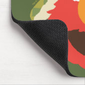 エルモウッドランド顔 マウスパッド (コーナー)