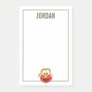 エルモウッドランド顔  名前の追加 ポストイット