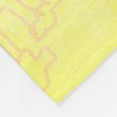 エルモキャラクターアートイラストレーション フリースブランケット (角)