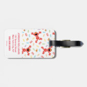 エルモクレヨンパターン ラゲッジタグ (裏面横)