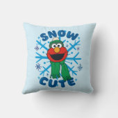 エルモスノウかわいい クッション (裏面)