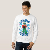 エルモスノウかわいい スウェットシャツ (正面フル)