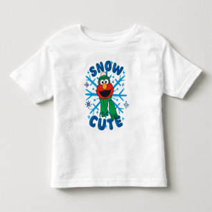エルモスノウかわいい トドラーTシャツ