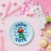 エルモスノウかわいい ペーパープレート (パーティー)