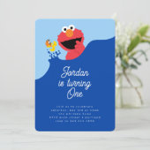 エルモスプラッシュ誕生日バッシュ 招待状 (スタンド正面)