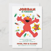 エルモセサミストリートホリデイ誕生日 シーズンカード (正面)