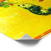 エルモデロサーモン缶ラベルKarluk, AK ポスター (角)