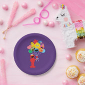 エルモバルーン ペーパープレート (パーティー)