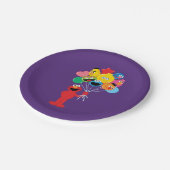 エルモバルーン ペーパープレート (アングル)