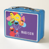 エルモバルーン |名前の追加 メタルランチボックス (裏面)