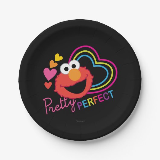 エルモパーフェクかわいらしト ペーパープレート (正面)