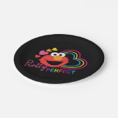 エルモパーフェクかわいらしト ペーパープレート (アングル)