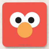 エルモビッグ顔 コースター (正面)