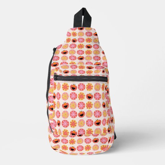 エルモポムポムパターン スリングバッグ (正面)