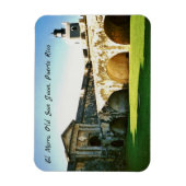 エルモロ、オールドサンフアン、プエルトリコ マグネット (縦)