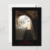 エルモロ、サンフアン、プエルトリコ ポストカード (正面/裏面)