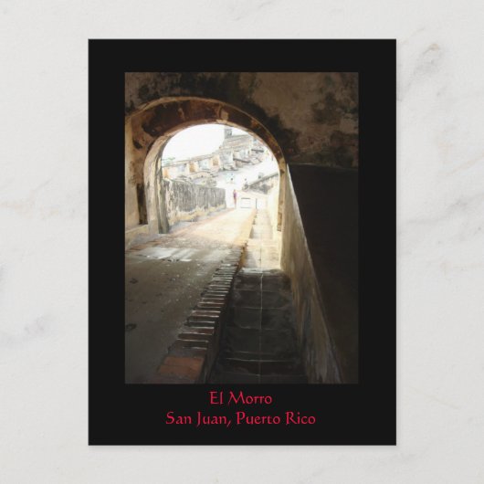 エルモロ、サンフアン、プエルトリコ ポストカード (正面)