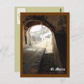 エルモロ、サンフアン、プエルトリコ ポストカード (正面/裏面)