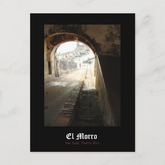 エルモロ、サンフアン、プエルトリコ ポストカード (正面)