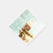 エルモロ：プエルトリコパーティーテーマ スタンダードカクテルナプキン (角)