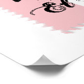 エルモロ，プエルトリコw国旗 ポスター (角)