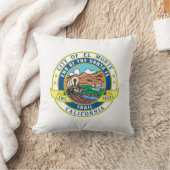 エルモンテ(カリフォルニア)シティシール クッション (ブランケット)