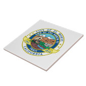 エルモンテ（カリフォルニア）シティシール タイル (側面)