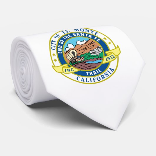 エルモンテ(カリフォルニア)シティシール ネクタイ (ロール)