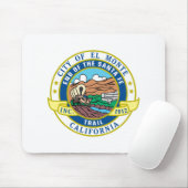 エルモンテ(カリフォルニア)シティシール マウスパッド (マウス)