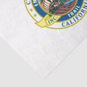 エルモンテ(カリフォルニア)シティシール 薄葉紙 (詳細)