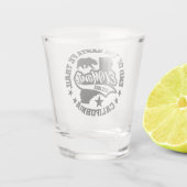 エルモンテ，カリフォルニア ショットグラス (裏面)