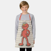 エルモヴィンテージ エプロン (着用した状態)