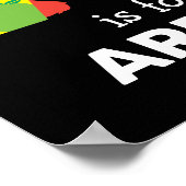 エルモ文字 | A Apple ポスター (角)