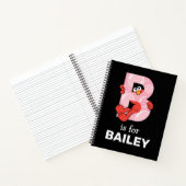 エルモ文字 | Bバブル ノートブック (内部)