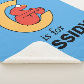 エルモ文字 | Cオレンジ シェルパブランケット (3/4)