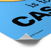 エルモ文字 | Cオレンジ ポスター (角)