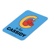 エルモ文字 | Cオレンジ マグネット (左側)