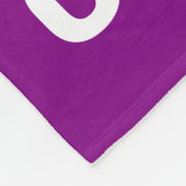 エルモ文字 | Cクラウド フリースブランケット (角)