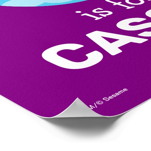 エルモ文字 | Cクラウド ポスター (角)