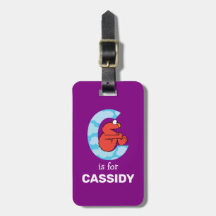 エルモ文字   Cクラウド ラゲッジタグ