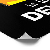 エルモ文字 | Dダック ポスター (角)