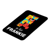 エルモ文字 | Fフラワー マグネット (左側)