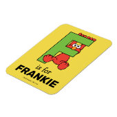 エルモ文字 | F緑 マグネット (左側)