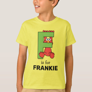 エルモ文字 | F緑 Tシャツ